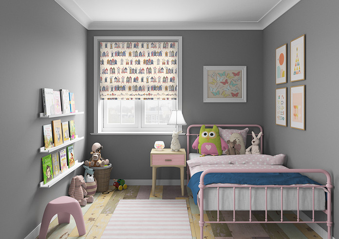 Beach Hut, Antique - Roman Blind - Image 5